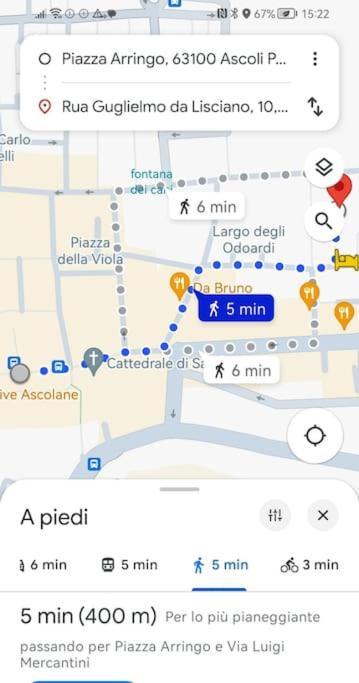Апартаменти Charme In Centro With Private Parking Асколі-Пічено Екстер'єр фото
